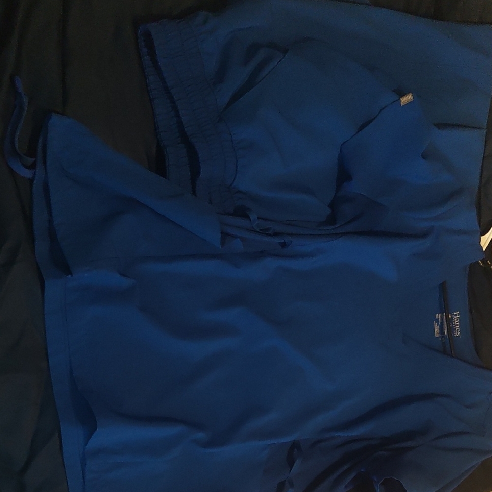 Women's s Blue Scrub Set
